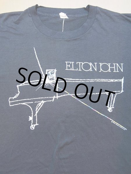 画像1: 1980s?ELTON JOHN?86/87年ツアーTシャツ (1)