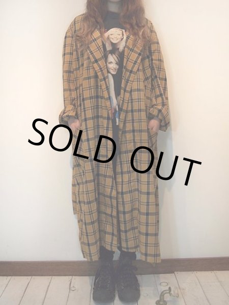 画像2: 1960sチェックガウン (2)