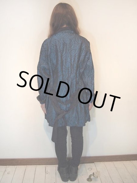 画像3: 1960s総柄サテンガウン (3)