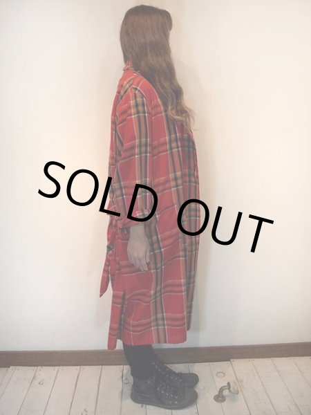 画像2: 1960s【Sears】チェックガウン (2)
