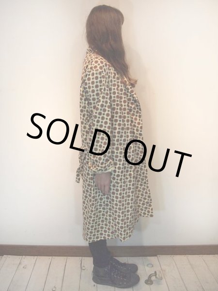 画像3: 1960s総柄コットンガウン (3)