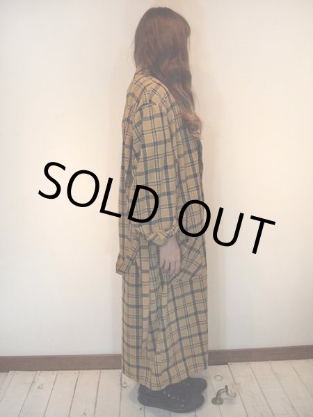 画像3: 1960sチェックガウン (3)