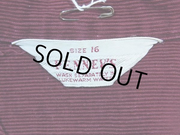 画像3: 1950s【PENNEY'S】コーデュロイシャツ (3)