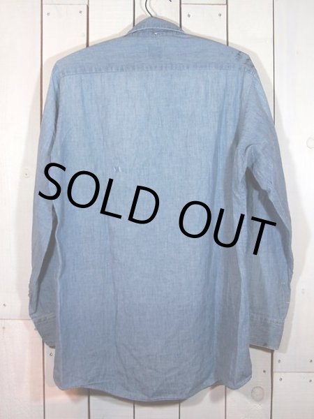 画像2: 1960s【Lee】シャンブレーシャツ (2)