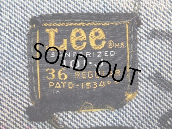 画像3: 1960s【Lee】101‐Jデニムジャケット　size36 (3)