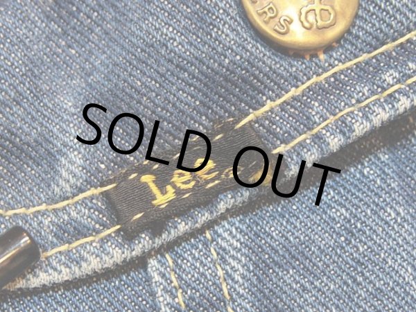 画像4: 1960s【Lee】101‐Jデニムジャケット　size36 (4)