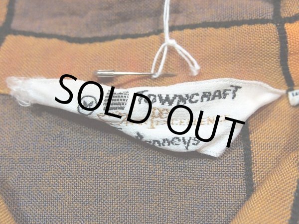 画像3: 1960s【TOWNCRAFT】レーヨンシャツ (3)