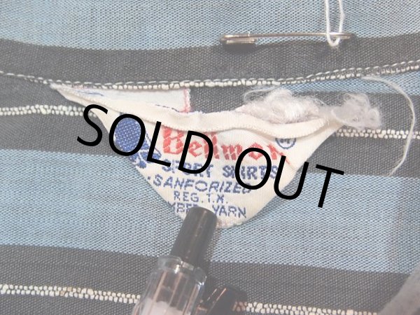 画像3: 1960s【Bellmore】コットンレーヨンシャツ (3)