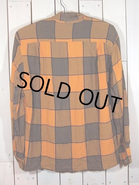 画像2: 1960s【TOWNCRAFT】レーヨンシャツ (2)