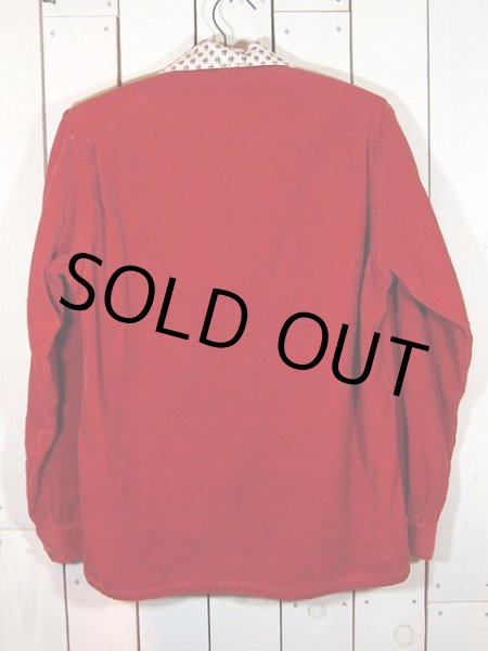 画像2: 1950s切替コーデュロイシャツ (2)