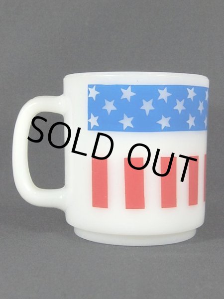 画像3: 【Glasbake】スタッキングマグ・アメリカンフラッグ (3)