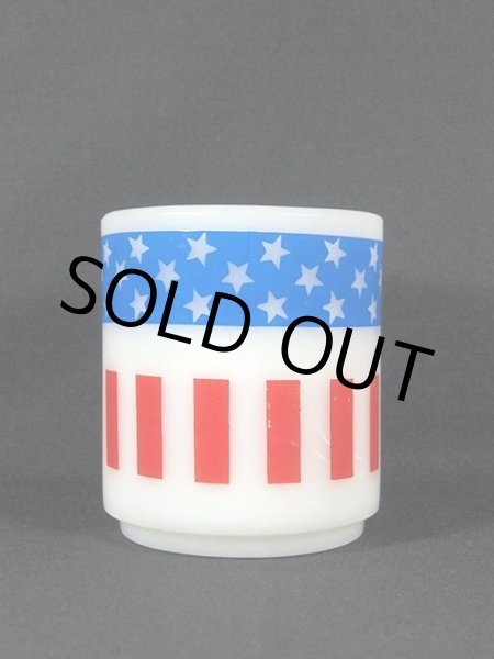 画像4: 【Glasbake】スタッキングマグ・アメリカンフラッグ (4)