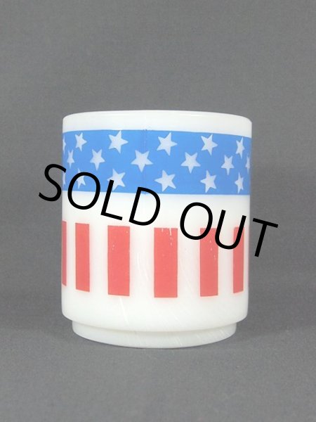 画像4: 【Glasbake】スタッキングマグ・アメリカンフラッグ (4)