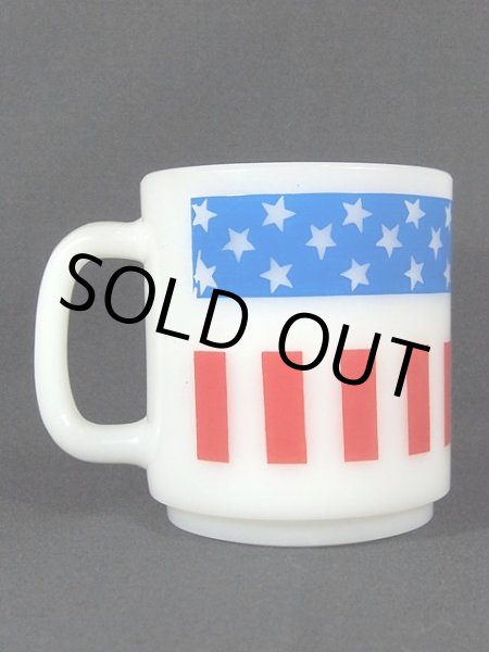 画像3: 【Glasbake】スタッキングマグ・アメリカンフラッグ (3)