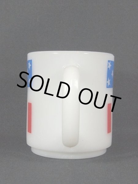 画像2: 【Glasbake】スタッキングマグ・アメリカンフラッグ (2)