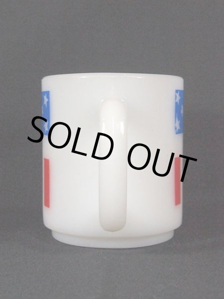 画像2: 【Glasbake】スタッキングマグ・アメリカンフラッグ (2)
