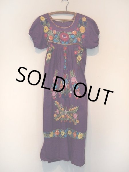画像4: メキシカン刺繍ワンピース (4)