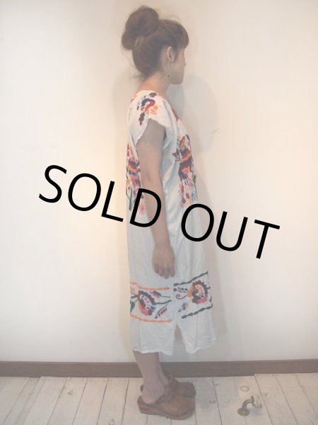 画像2: メキシカン刺繍ワンピース (2)