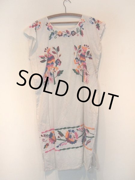 画像5: メキシカン刺繍ワンピース (5)