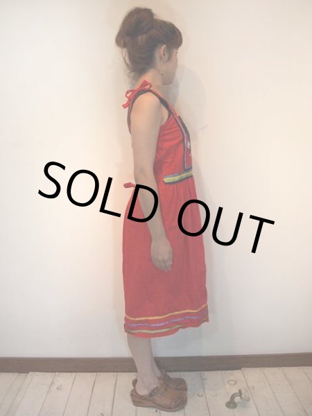 画像2: メキシカン刺繍ワンピース (2)