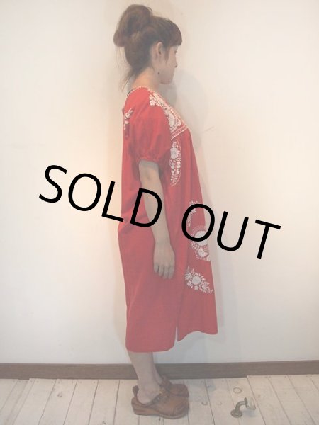 画像2: メキシカン刺繍ワンピース (2)