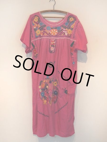 画像4: メキシカン刺繍ワンピース (4)