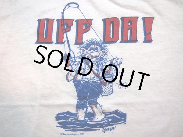 画像5: 1980s釣迷人リンガーTシャツ (5)