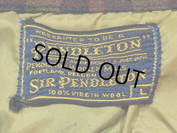画像3: 1950s【SIR PENDLETON】ウールシャツ (3)