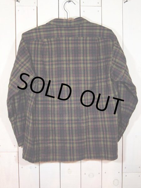 画像2: 1950s【SIR PENDLETON】ウールシャツ (2)