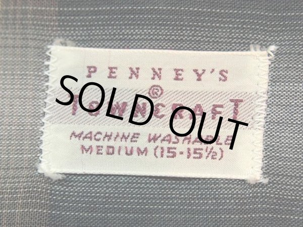 画像3: 1950s【TOWNCRAFT】オンブレーチェックボックスシャツ (3)