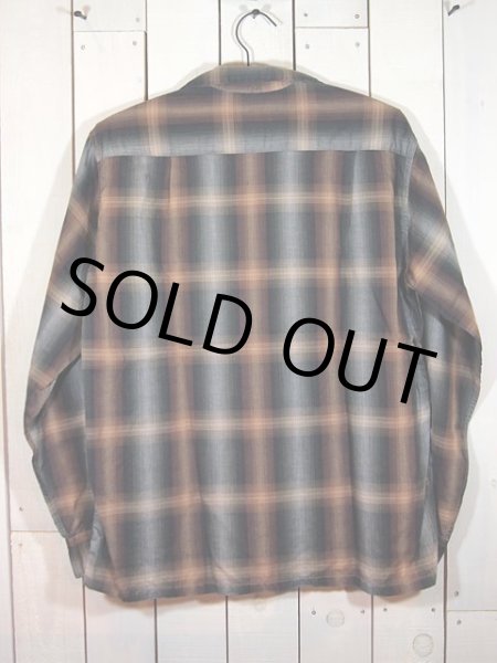 画像2: 1950s【TOWNCRAFT】オンブレーチェックボックスシャツ (2)