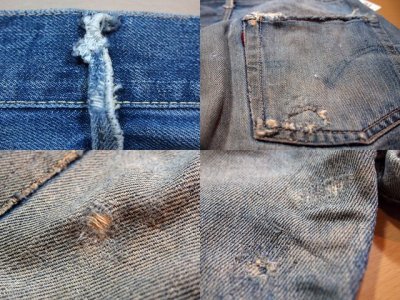 画像2: 1960s【LEVI'S】501XXギャラ無し紙パッチ