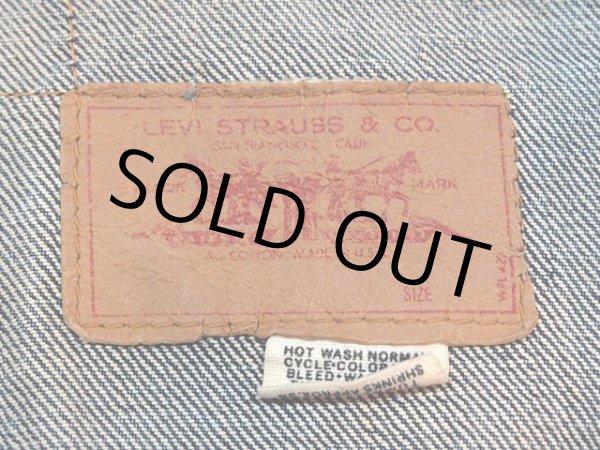 画像3: 1970s【LEVI'S】70505〝レザーパッチカスタム〟 (3)