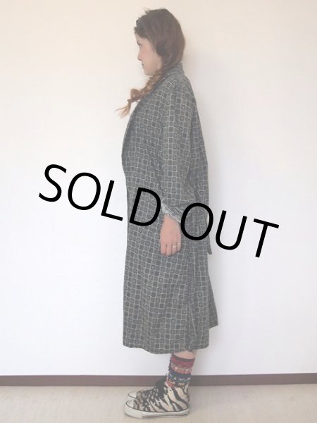 画像2: 1960s総柄コットンガウン (2)