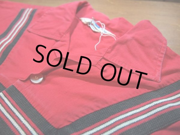 画像4: 1960s【PILGRIM】チェーンステッチ刺繍ボックスシャツ (4)