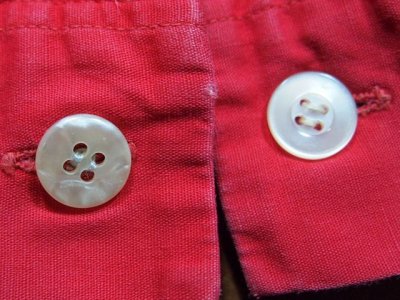 画像2: 1960s【PILGRIM】チェーンステッチ刺繍ボックスシャツ