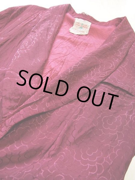 画像5: 1950sサテンガウン (5)