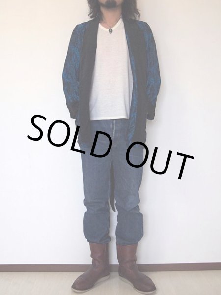 画像4: 1960s総柄サテンガウン (4)