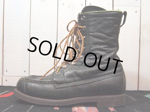 画像3: 【Fin&Feather】ワークブーツ　〝グリーン〟 (3)