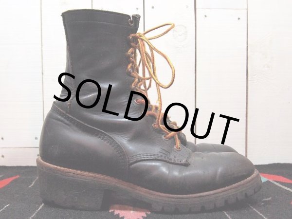 画像5: USA製ロガーブーツ (5)