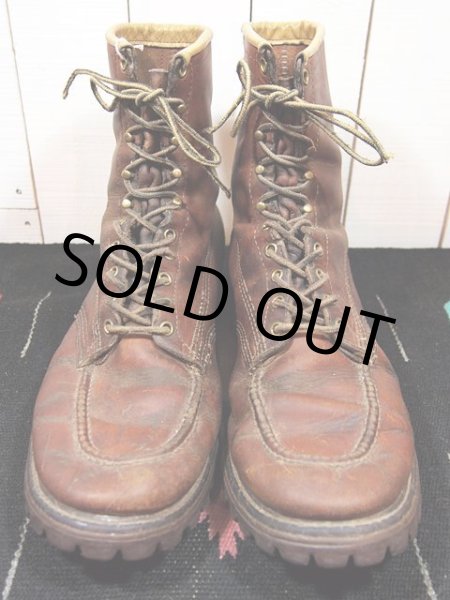 画像2: 1970s【CHIPPEWA】ワークブーツ 12E (2)