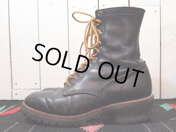 画像3: USA製ロガーブーツ (3)