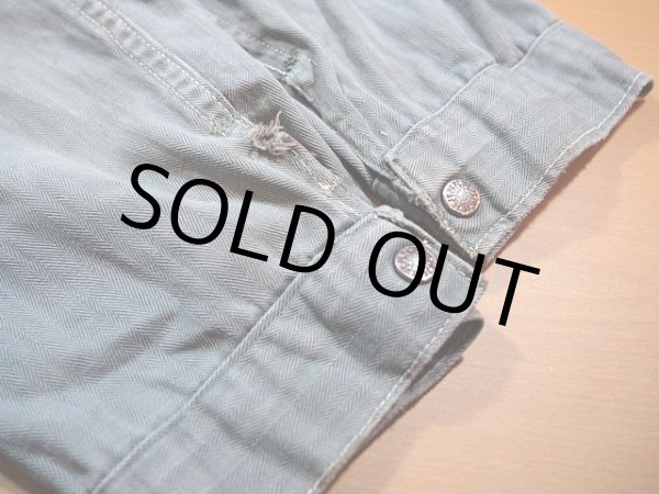 画像5: 1940sヘリンボーンショップコート (5)