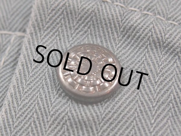 画像4: 1940sヘリンボーンショップコート (4)