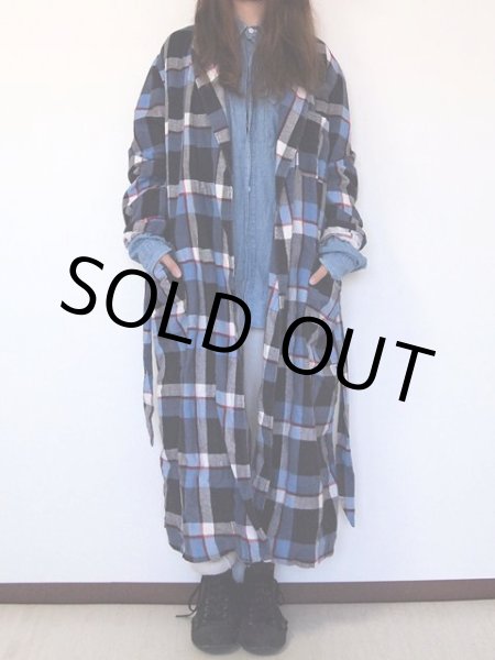 画像2: 1960s【PENNEY'S TOWNCRAFT】ネルガウン (2)