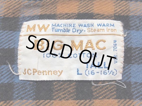 画像3: 1970s【BIGMAC】ヘビーネルシャツ (3)