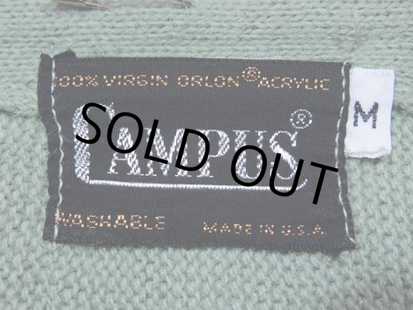 画像3: 1960s【CAMPUS】ニットカーディガン (3)