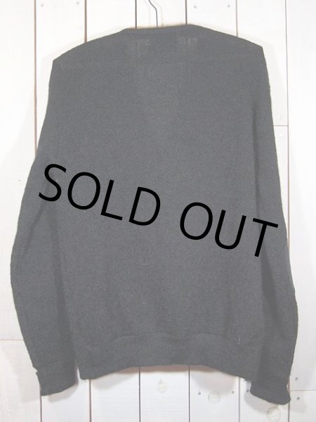 画像2: 1960s【CAMPUS】ブラックモヘアカーディガン (2)