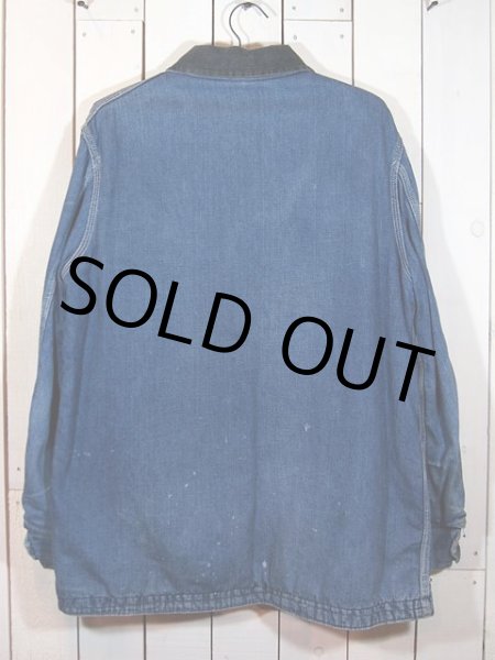 画像2: 1960s【SEARS】裏ブランケットデニムカバーオール (2)