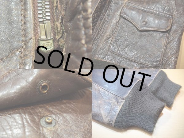 画像4: 1940s A-2フライトジャケット US AAF (4)